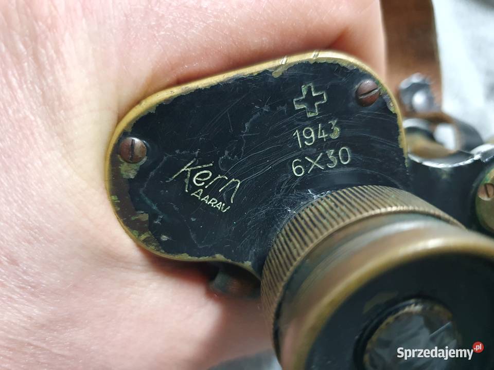 Lornetka Szwajcarska 1943 Gdynia