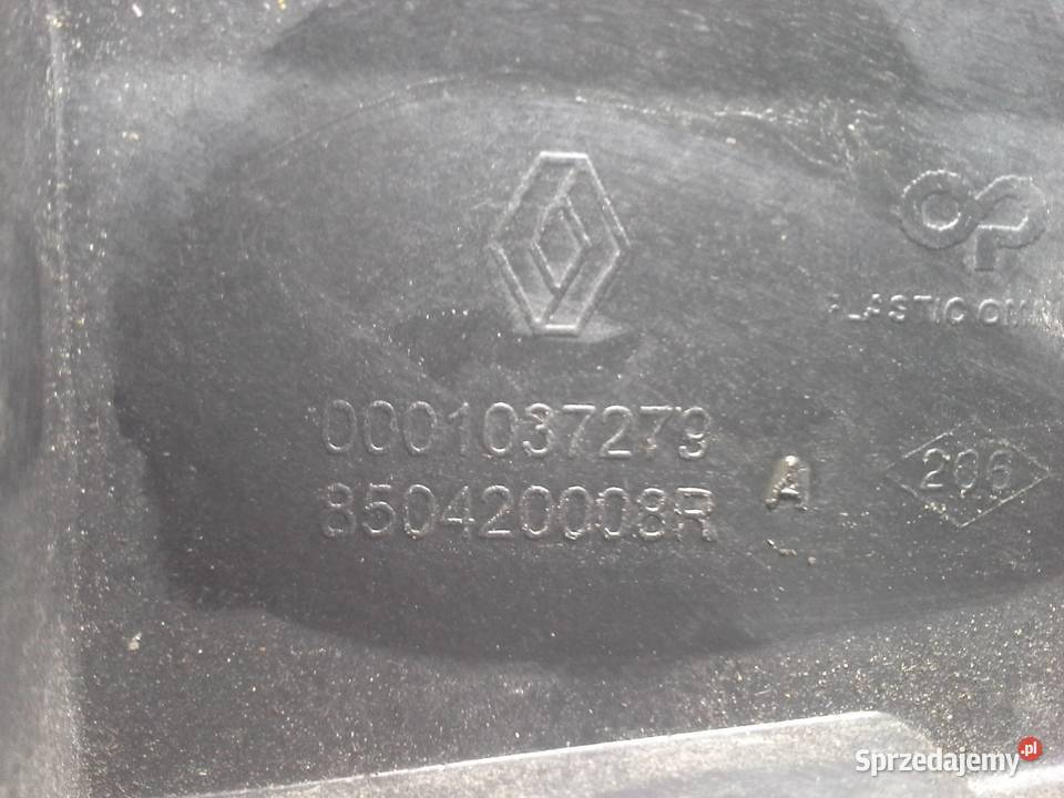 Renault Megane III kombi ślizg tył środkowy lubelskie Dęblin