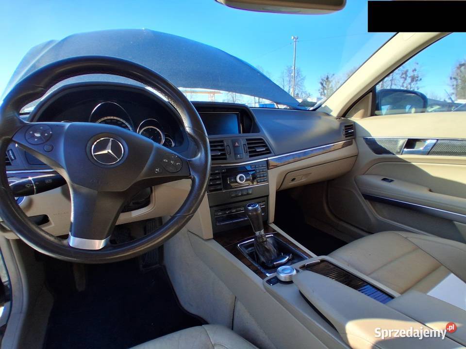 Mercedes klasa E coupe diesel Warszawa sprzedam