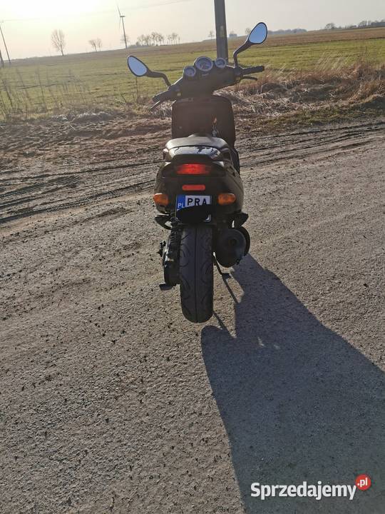 Włoski skuter Malaguti F12 remoncie kupiony w Polsce Rawicz