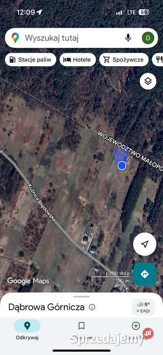 Działka budowlana śląskie Dąbrowa Górnicza