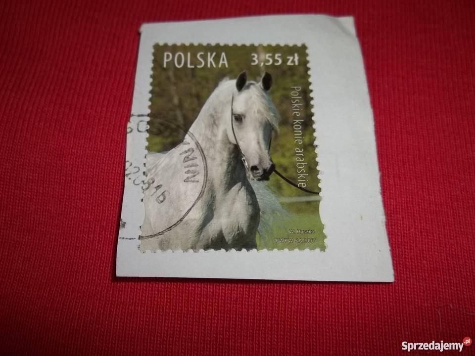 Znaczek pocztowy Koń Polski 2a znaczki pocztowe Łódź