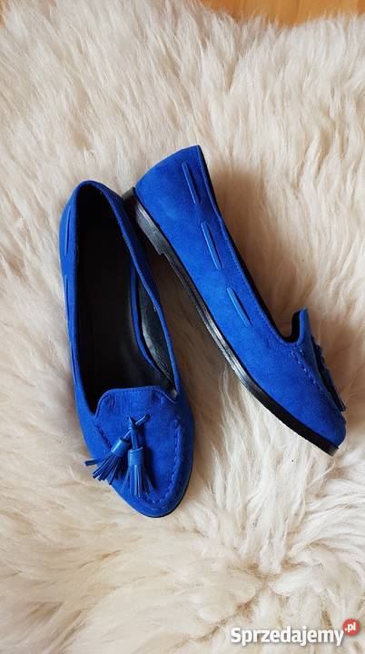 ASOS NIEBIESKIE BALERINKI LORDSY podkarpackie Jasło