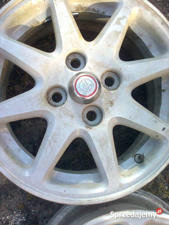 Felgi aluminiowe 14 Toyota Yaris Średnica 14" podkarpackie Jarosław