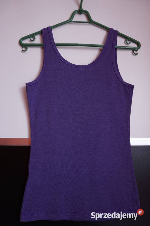 Fioletowa bokserka koszulka top xs 34 hm fioletowy kujawsko-pomorskie Toruń sprzedam