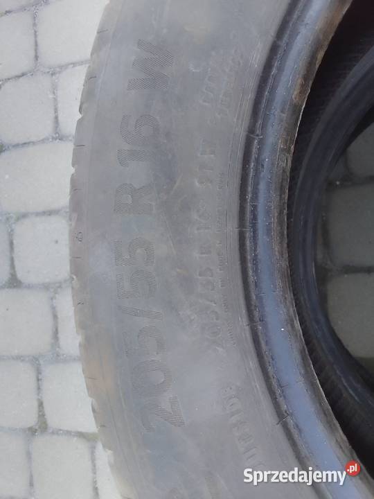 Używane opony letnie Continental bieżnik 4mm 2 mazowieckie Warszawa