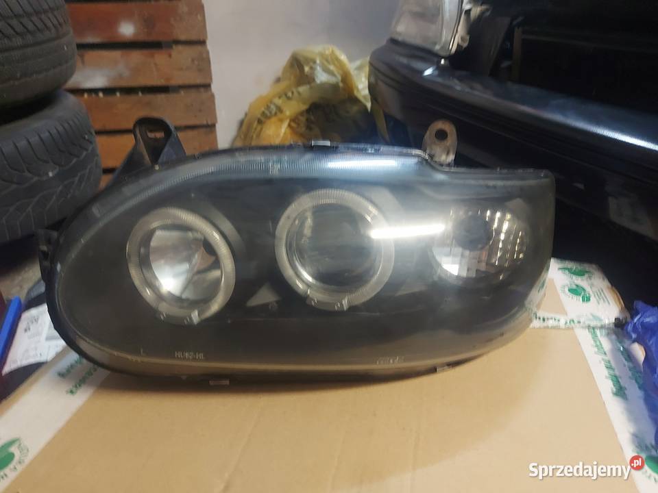 Lampy przod soczewki ringi hid escort mk7 Lampy przednie śląskie Zabrze