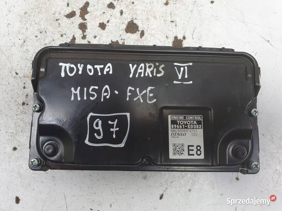 Toyota Yaris IV 15 H STEROWNIK SILNIKA komputer Janów