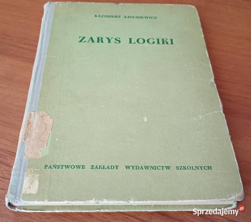 Zarys logiki Kazimierz Ajdukiewicz Gdańsk