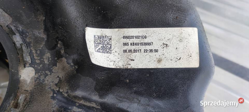 BAK ZBIORNIK PALIWA AUDI A4 B9 A5 8W 8W0201021CG Przystajń