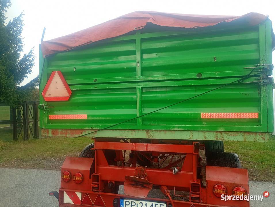 Przyczepa rolnicza hl 6011 rejestrowana plandeka sprzedam