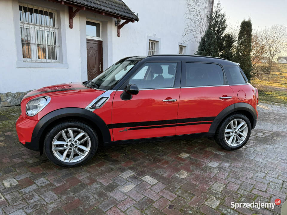 Mini Cooper S 16benz 184 ALL4 4x4 RED HOT Serwis