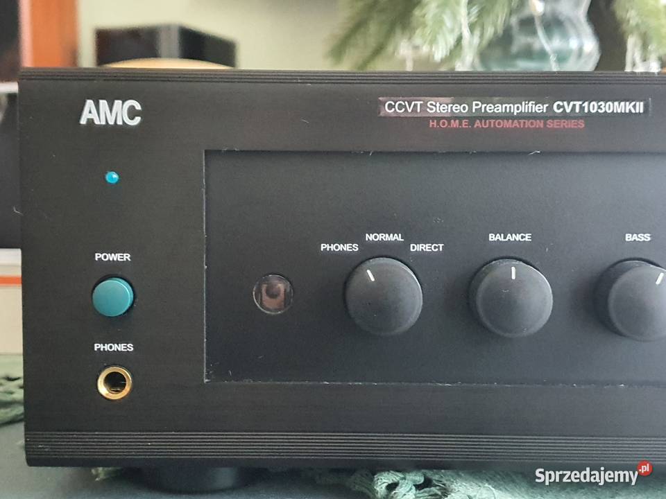 Przedwzmacniacz lampowy AMC CVT1030 MKII 2 x Wzmacniacze i pokrewne Piaseczno