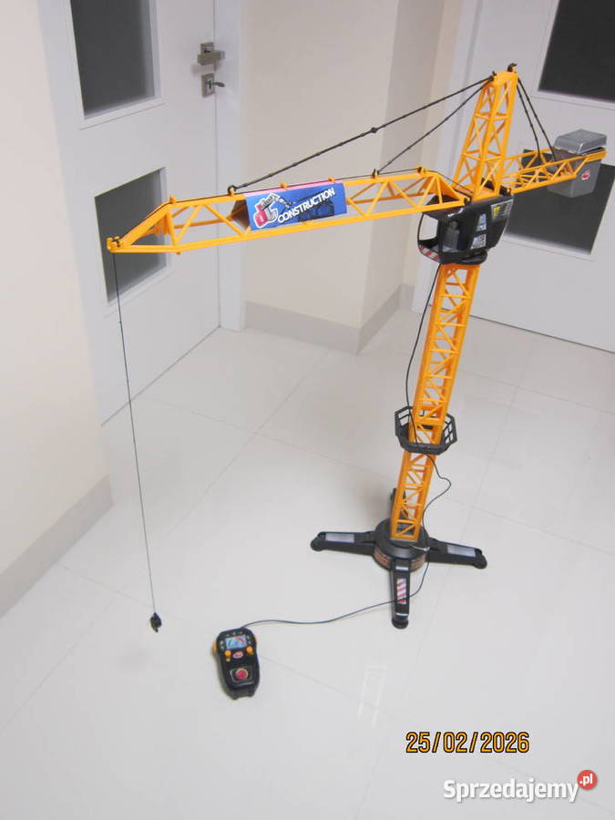Dźwig zabawka sterowany elektrycznie 4 lata+ Warszawa
