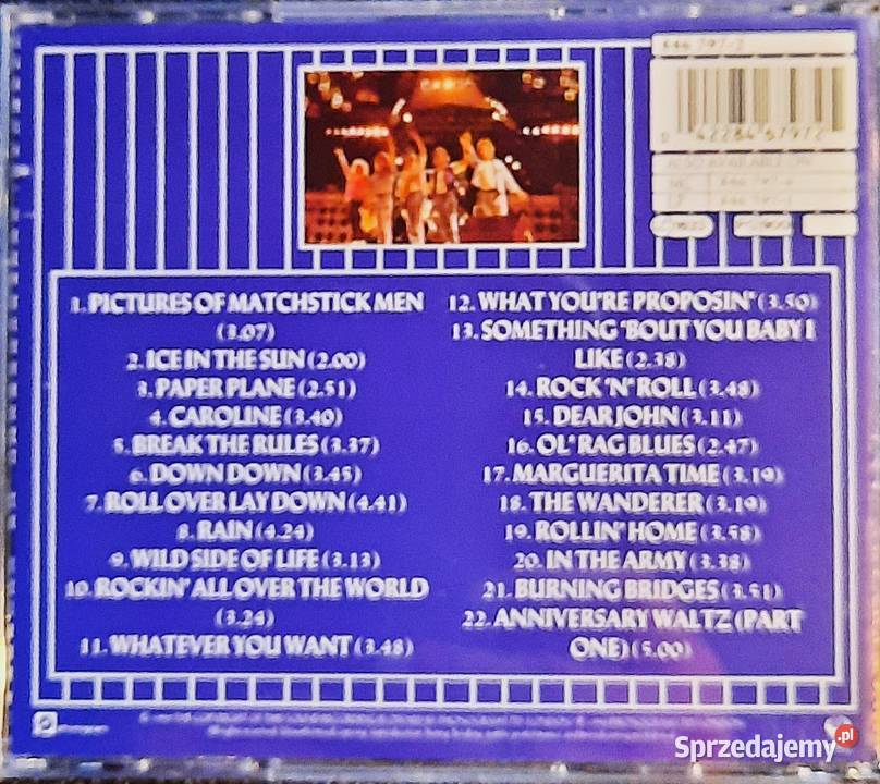 Wspaniały Album CD Zespołu STATUS QUO Rocking Warszawa
