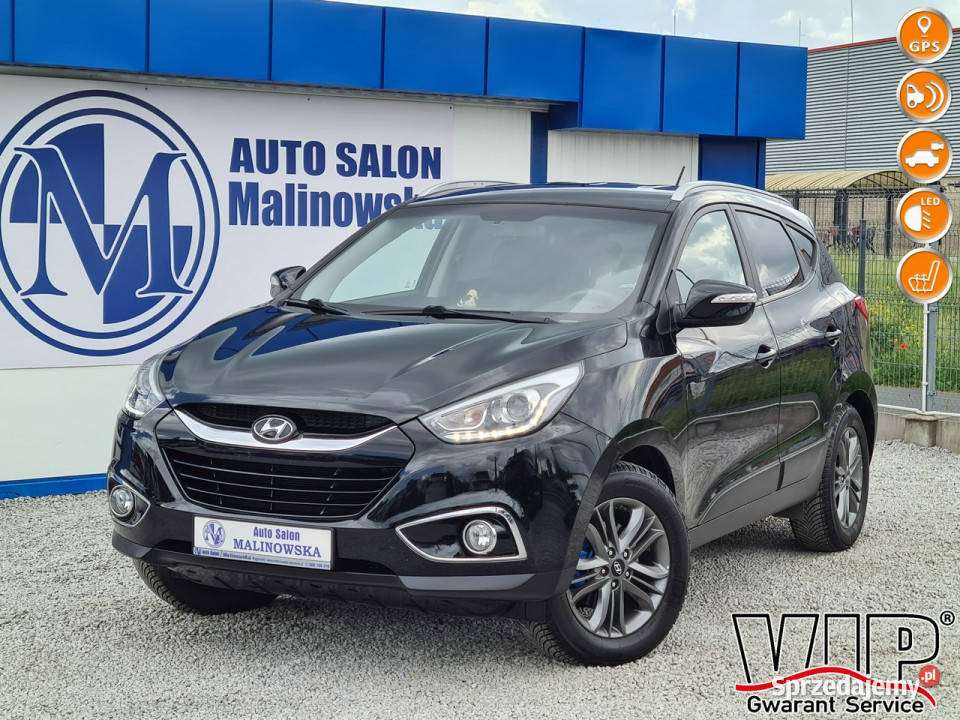 Hyundai ix35 Navi PDC Kamera Led Półskóry Grzane światła do jazdy dziennej wielkopolskie Wągrowiec