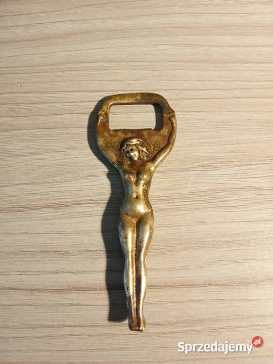 Secesja piękny oryginalny otwieracz do butelek Kraków