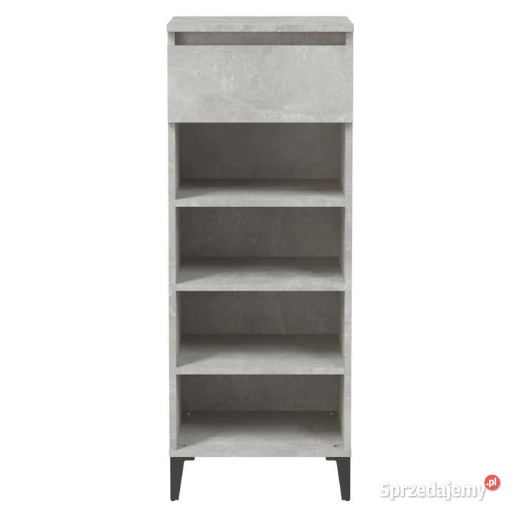Półka na buty betonowa szarość 40x36x105 Warszawa