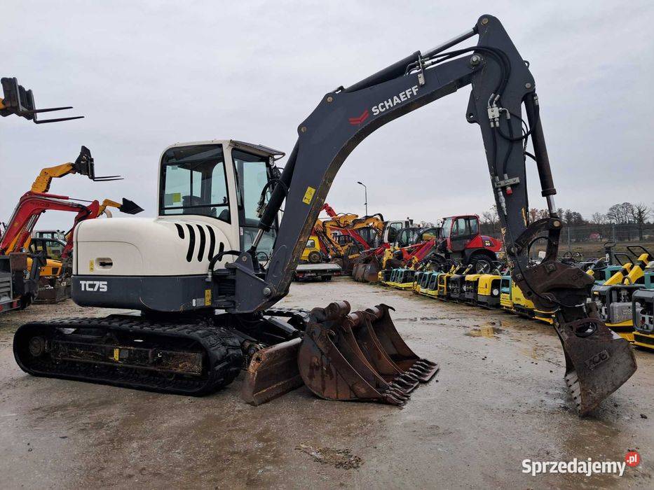 Minikoparka SCHAEFF TEREX TC 75 17r 75T volvo Sułów