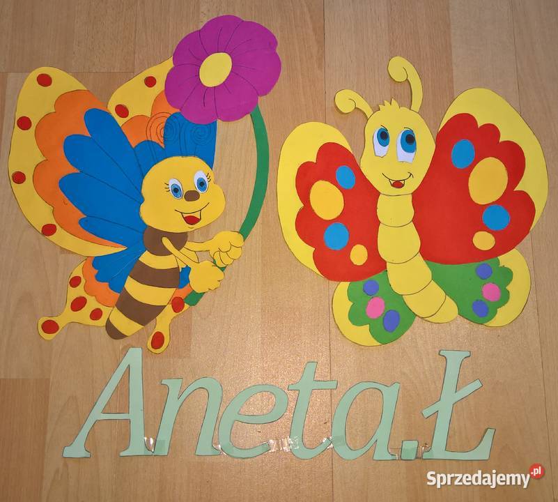 Dekoracje dwustronne okienne wiosenne z brystolu Pozostałe Garwolin