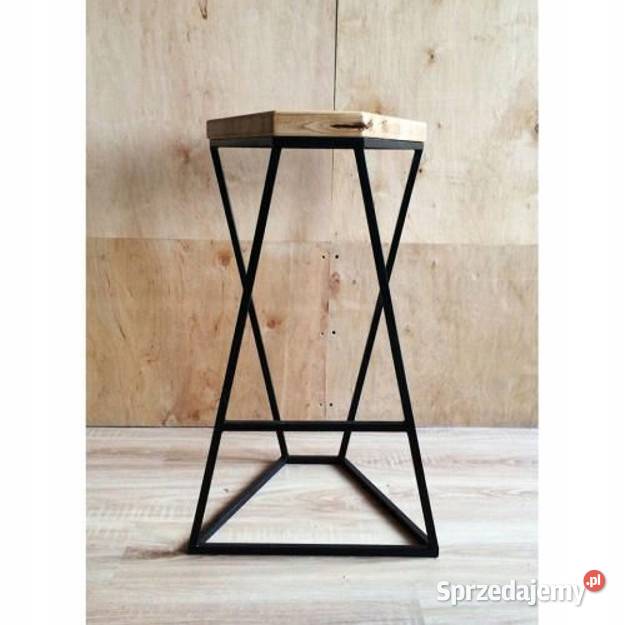 Hoker LOFT NA WYMIAR barowy DĄB stal Bartoszyce