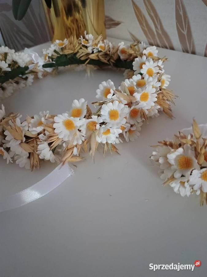 Wianek komunijne stokrotki Poznań