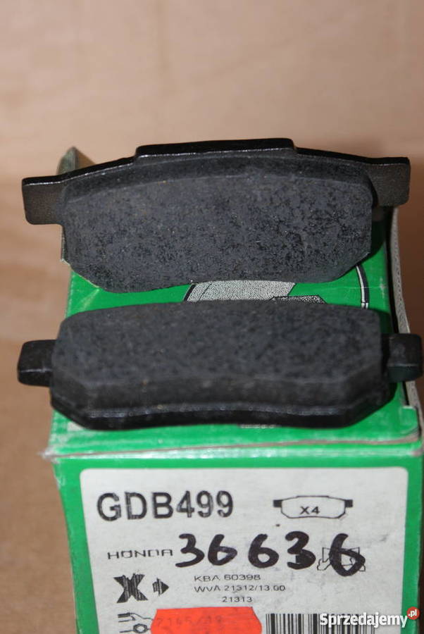 GDB499 TRW KLOCKI HAMULC ROVER 200400 9099 TYŁ Białobrzegi