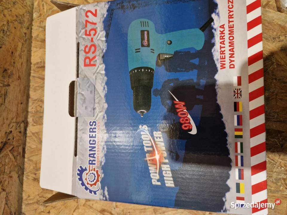 WIERTARKO WKRĘTARKA ELEKTRYCZNA SIECIOWA 980W wielkopolskie Głogowa