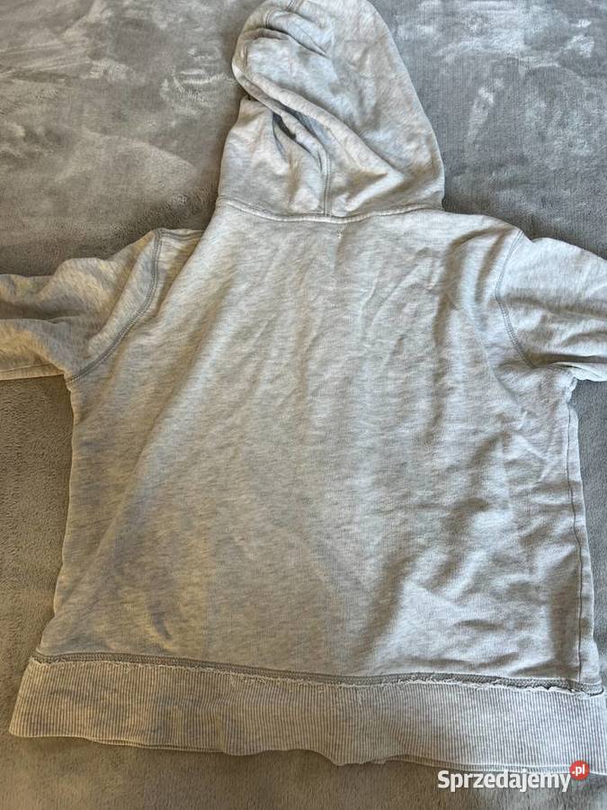 Bluza sweter z kapturem GAP szary fioletowy szary/srebrny podkarpackie Jasło