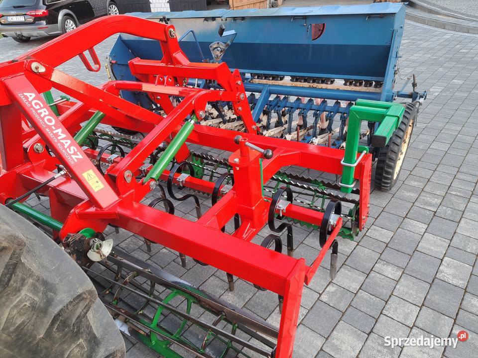 Agregst uprawowo siewny 27m Agregaty łódzkie Przywóz