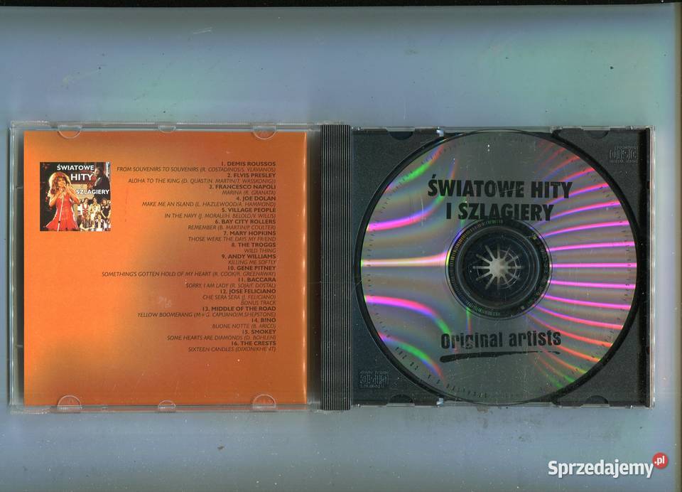 Światowe Hity i Szlagiery Płyta CD Szczecin