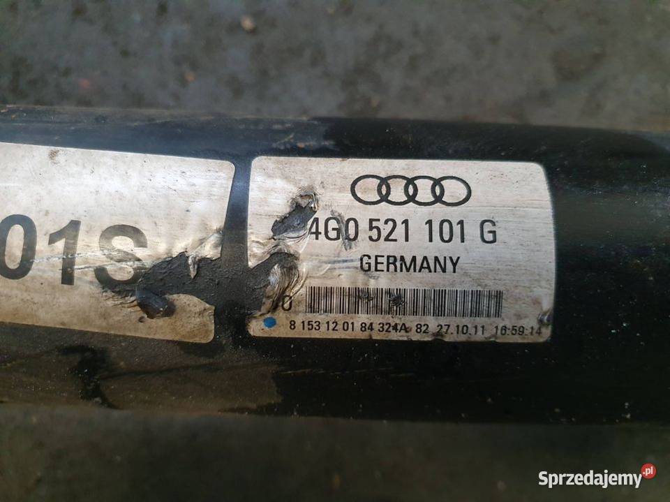WAŁ NAPĘDOWY AUDI A6 C7 4G0521101G Lipno