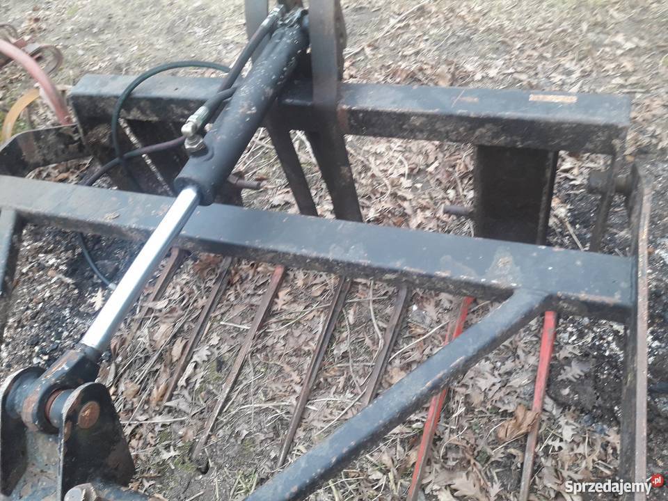 Krokodyl do tura na euroramkę widły do obornika nieuszkodzony Pozostałe Sierpc