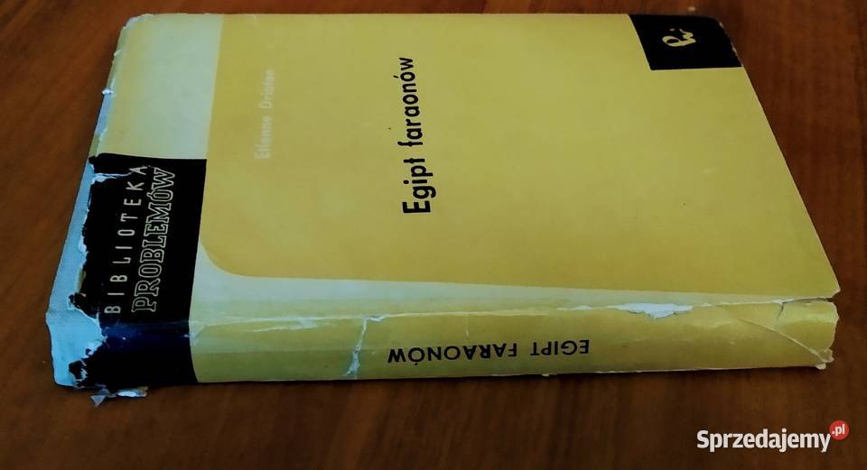 Egipt faraonów Etienne Drioton Biblioteka historia, archeologia Gdańsk