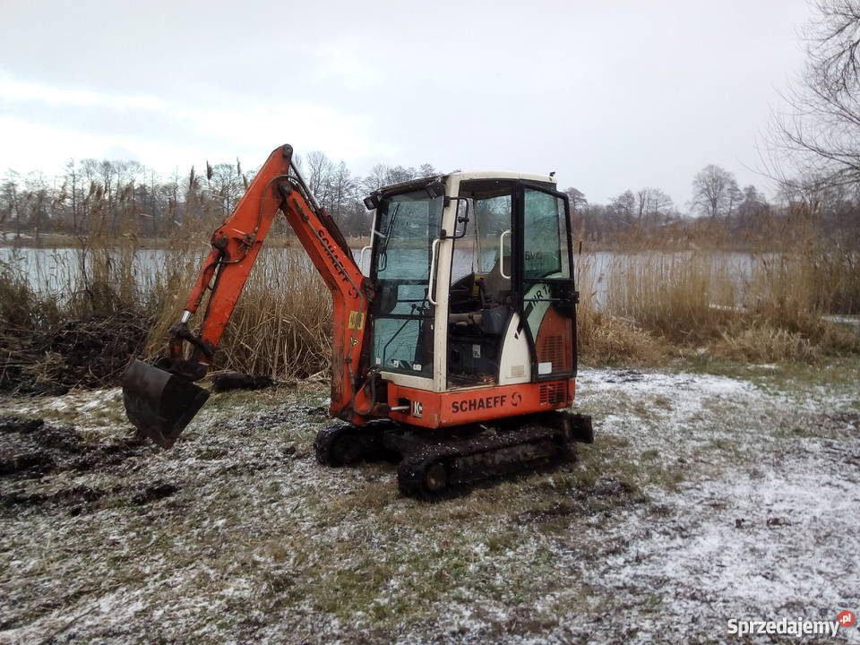 Mini koparaka TEREX SCHAEFF HR 12 Szybkozłącze Objezierze