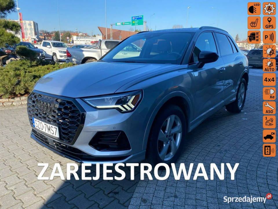 Audi Q3 quattro podgrz fot panorama full led 230KM