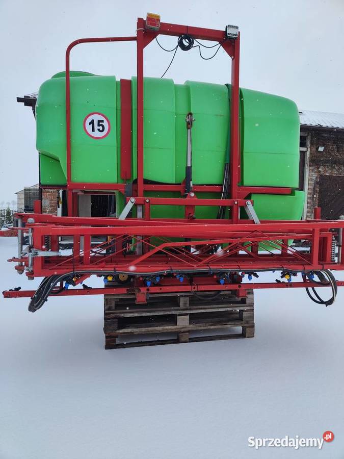 Opryskiwacz Brandi 1600 l belka 15 metrów nieuszkodzony Opryskiwacze Grabica