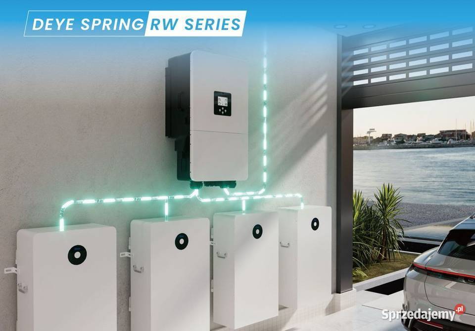 HIT Magazyn energii LiFePO4 LV Deye RWF16 16 kWh małopolskie