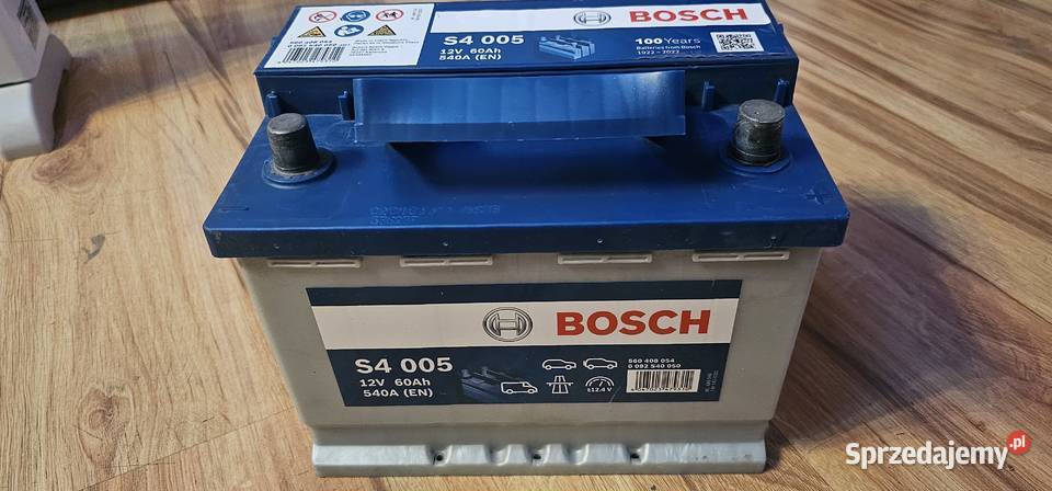 Akumulator BOSCH S4005 12V 60 Ah 540A Okazja Szprotawa