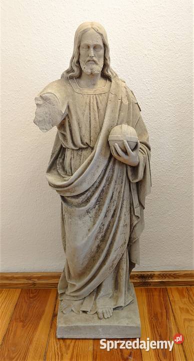 Duża figura Jezusa Zbawiciela świata