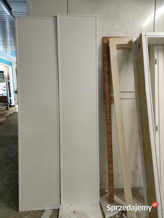 Drzwi do szafy MDF białe 233.5cm