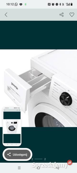 Pralka GORENIE WNEI74SBS Lubsko