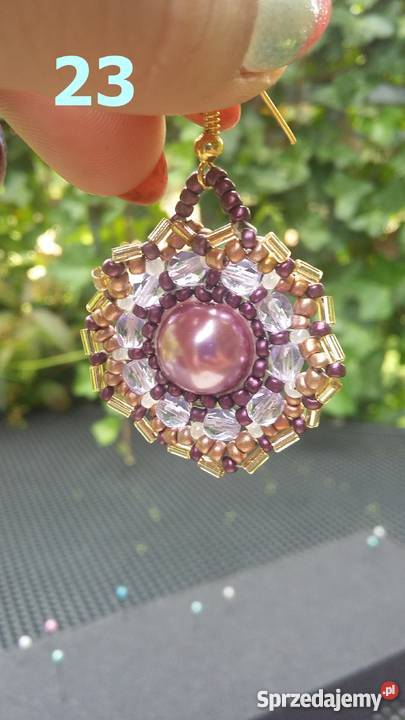 Biżuteria własnoręcznie robiona Kolczyki Opole sprzedam