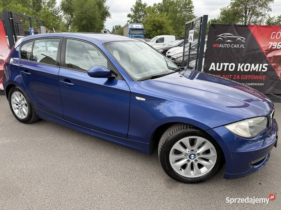 BMW 118D 2008 Manual 143 Klima Elektryka Alusy diesel Poznań