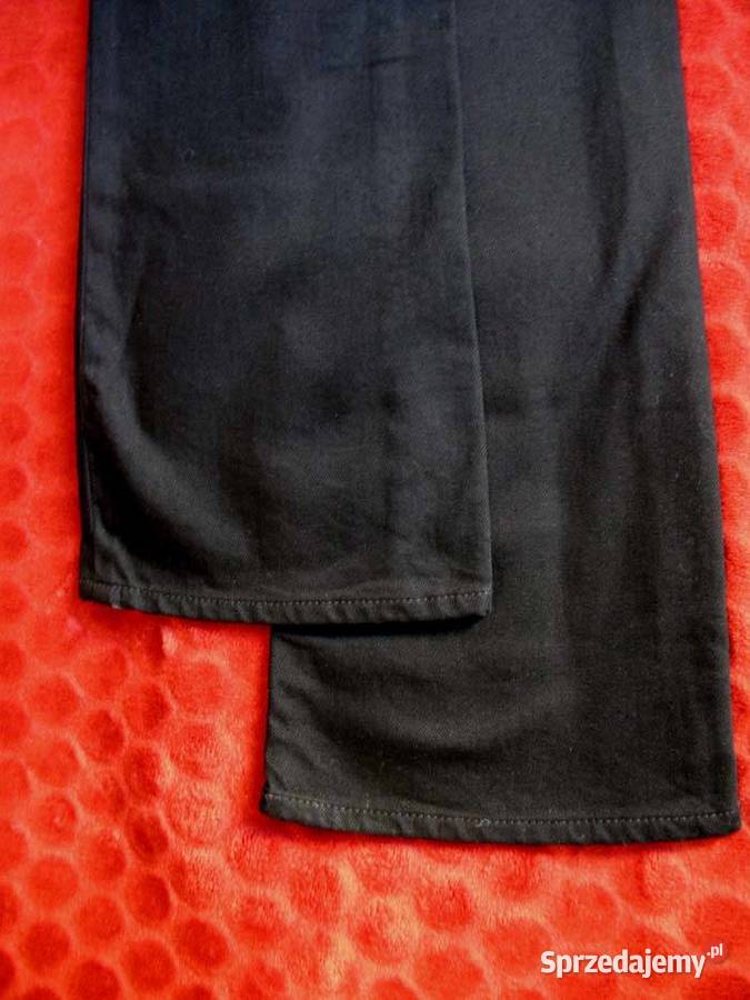 Spodnie damskie jeans czarne 40 L biodra 100 Fit Rozmiar 40(L) Siedlce sprzedam