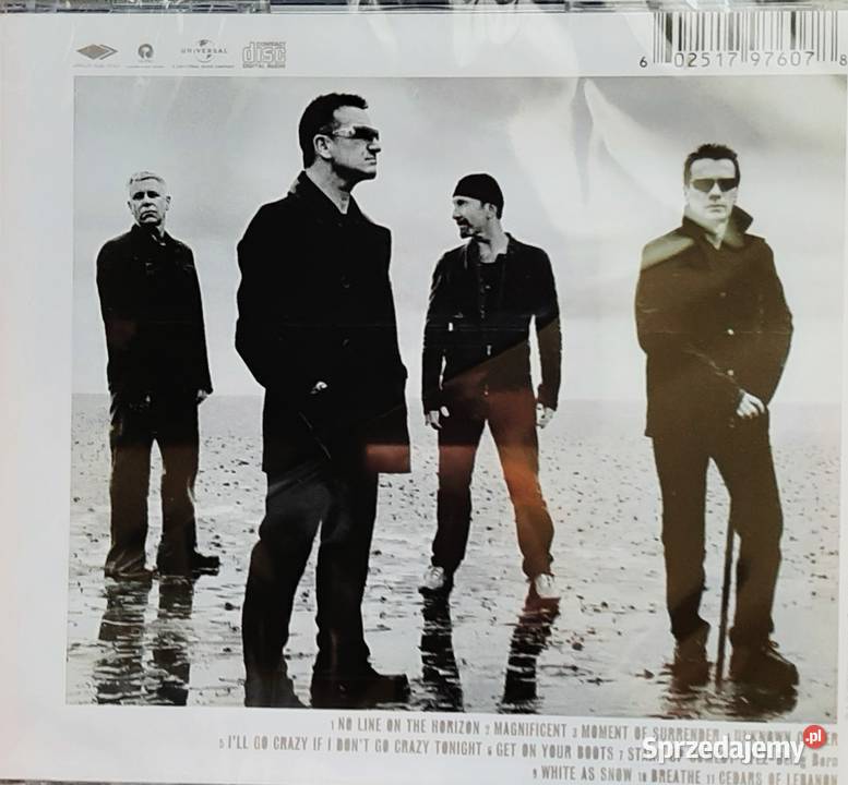 Wspaniały Album CD Kultowego Zespołu U2 Nowy Warszawa