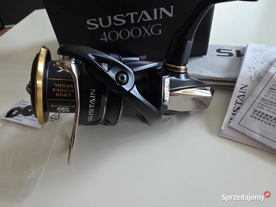 Kołowrotek Shimano Sustain FJ C4000 XG doskonały Zamość