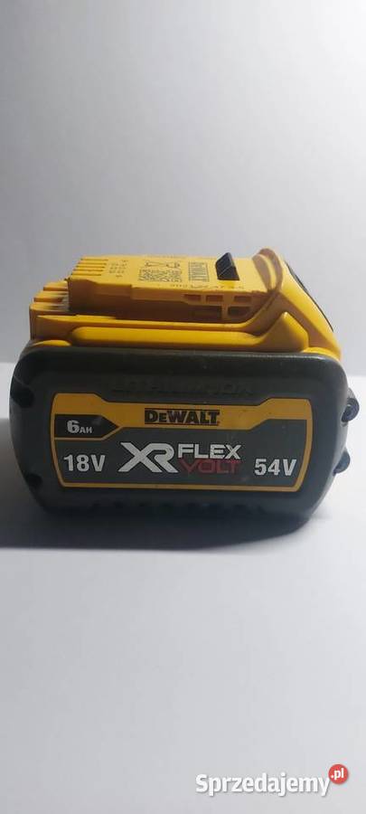 Baterie dewalt flexvolt regeneracji Kłomnice