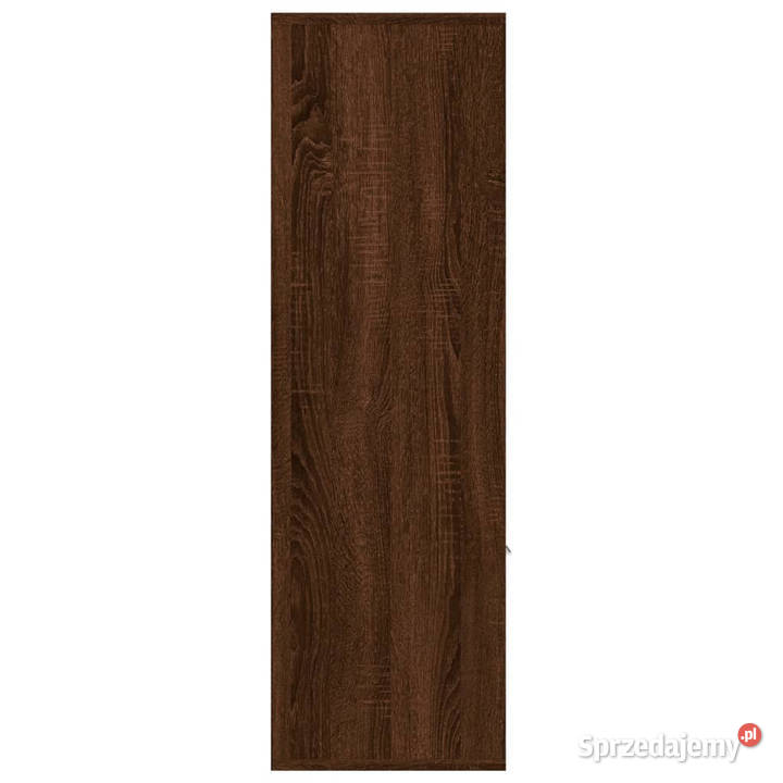 Regał na książki brązowy dąb 98x30x98 WM815449 Warszawa