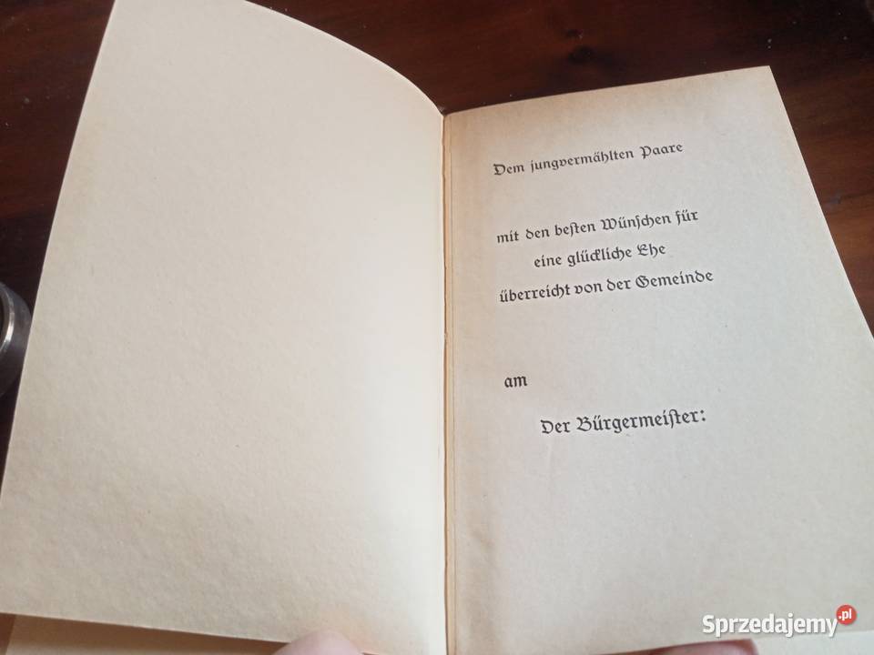 Książka Mein Kampf autor AH Oryginał stan Grójec